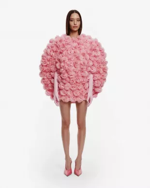 Floral Appliqué Cape