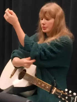Taylor Swift The End Of An Era 2025 Green Sweater Dress