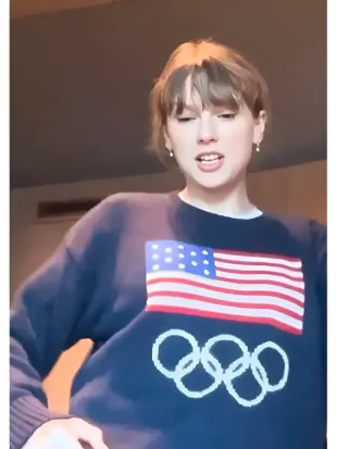 The End Of An Era 2025 Taylor Swift USA Flag Sweater