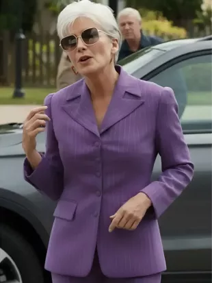 The Sheep Detectives 2026 Emma Thompson Purple Blazer