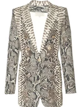 The Young and the Restless Nikki Newman Snakeskin Blazer