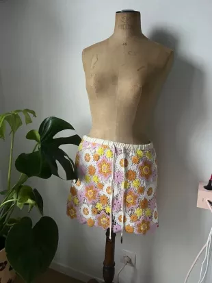 Jupe crochet