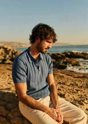 Rio Polo Shirt in Blue