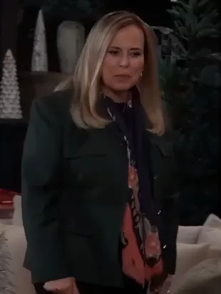 General Hospital 2025 Genie Francis Green Military Jacket