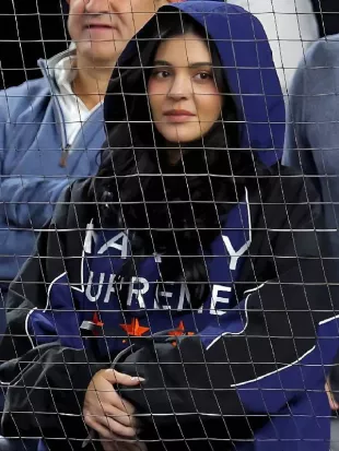 Kylie Jenner Marty Supreme Blue/Black Jacket