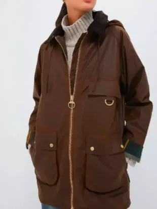 Today Show Molly Hunter Brown Jacket