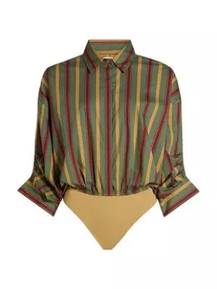 Traverse Bodysuit in Trailblazer Stripe