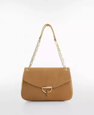 Chain Suede Bag