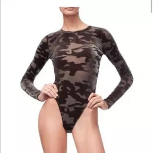 Camo Crew Bodysuit