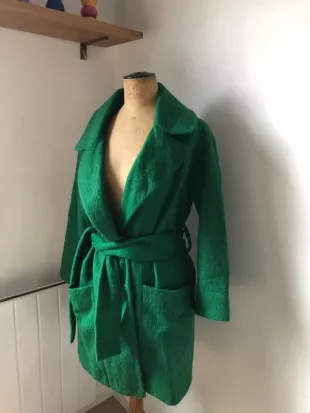 Manteau vert