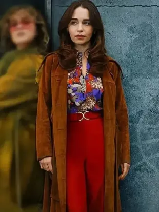 Ponies 2026 Emilia Clarke Brown Coat