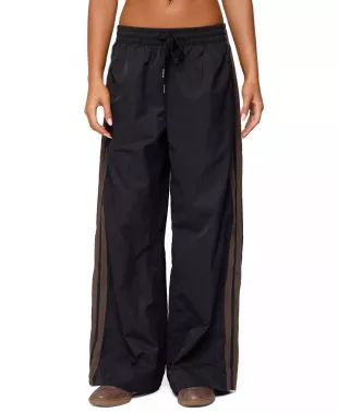 Kieran Stripey Nylon Track Pants