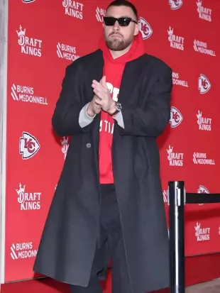 Travis Kelce Broncos VS Chiefs Coat