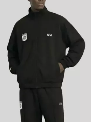 Playstation x WDS Track Jacket In Black