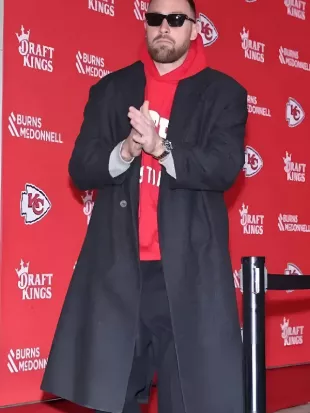 Travis Kelce Chiefs-Broncos Coat