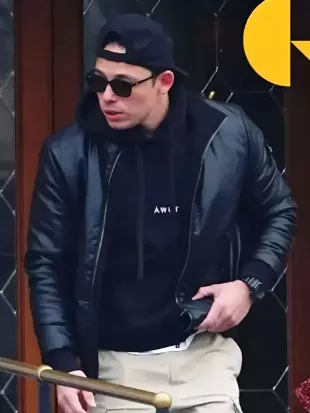 The Beauty Anthony Ramos Black Leather Jacket