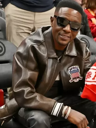Boosie Badazz Bulls-Hawks Leather Jacket