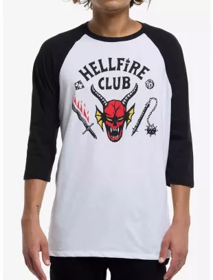 Hellfire Club Raglan T-Shirt esigned