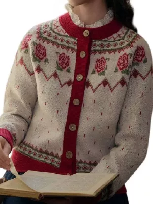 Stranger Things S05 Nell Fisher Cardigan