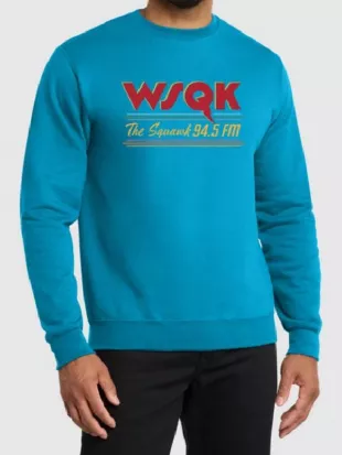 Stranger Things S05 Caleb McLaughlin Blue Sweatshirt