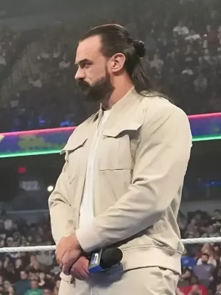 Drew McIntyre WWE SmackDown Beige Cotton Jacket