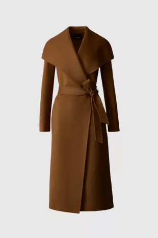 Mai Cn Double Face Wool Wrap Coat