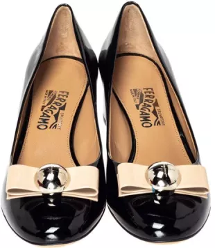 Fiammetta Patent Leather Pumps