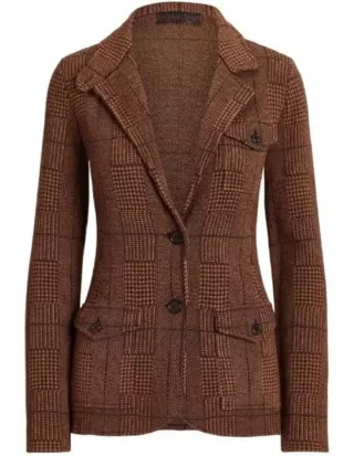 Sunny Nights 2025 Joyce Plaid Blazer