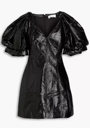 Park Crinkled Mini Dress