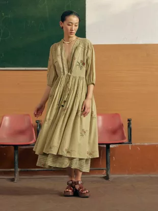 Poem Skirt Regent Print