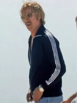 The Adventures of Cliff Booth Brad Pitt Track Jacket