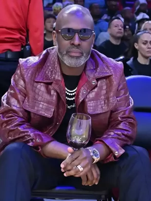 Corey Gamble LA Lakers Game Leather Jacket