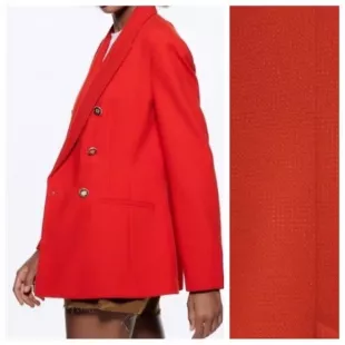 Tailored Double Breasted Blazer