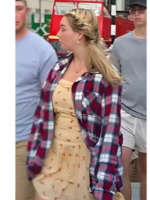 Baylen Out Loud S2 Baylen Dupree Red/Blue Plaid Shirt