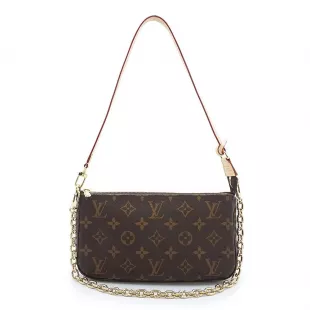 Pochette Accessoires 2WAY Chain Handbag Monogram