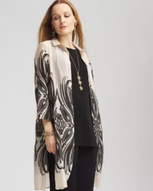 Travelers Collection Embroidered Topper