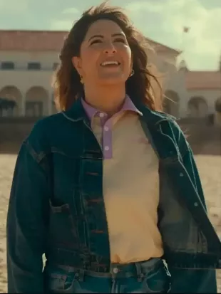 Sunny Nights S01 D’Arcy Carden Denim Jacket