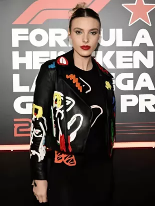 Lele Pons F1 Grand Prix of Las Vegas Nevada Leather Jacket