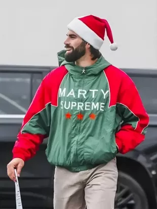 Sam Hartman Marty Supreme Mexico Hooded Jacket