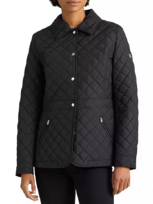 Baked with Love Holiday 2025 Black Quilted Coat