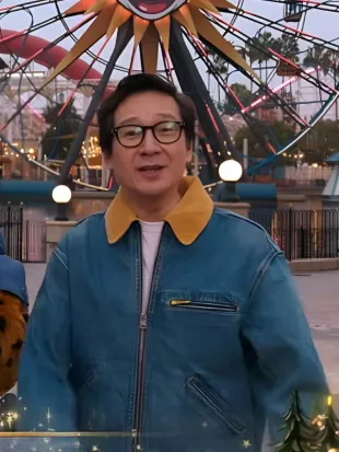 Disney Parks Magical Christmas Day Parade 2025 Ke Huy Quan Denim Jacket
