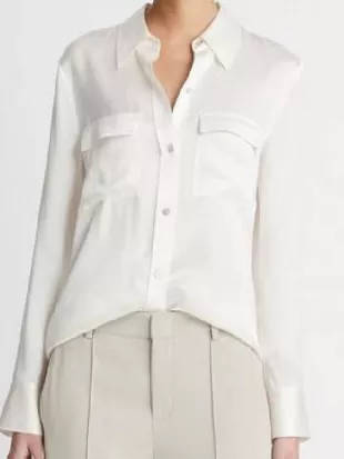 General Hospital Carly Spencer Silk Blouse