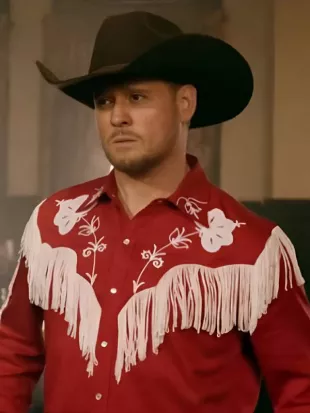 The Voice Season 28 Finale Michael Bublé Red Fringe Shirt