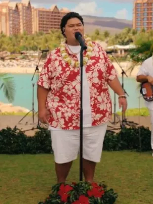 Disney Parks Magical Christmas Day Parade 2025 Iam Tongi Floral Shirt