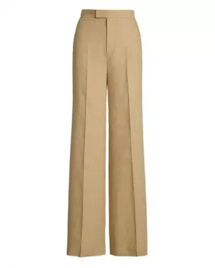 Women's Natural Linen Trousers