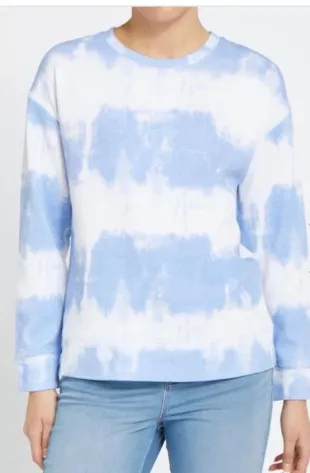 Blue Tie Dye Sweatshirt