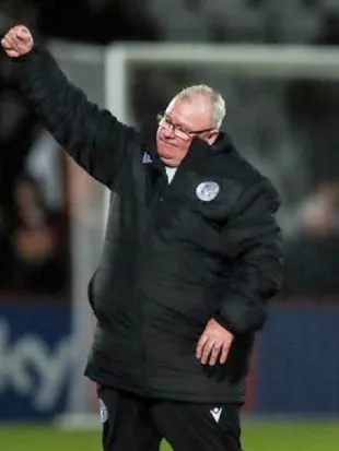 Steve Evans Stevenage F.C. Black Jacket