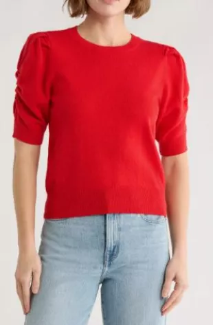 Frankie Puff Short Sleeve Sweater