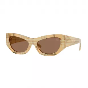 Check Beige Sunglasses 4450U