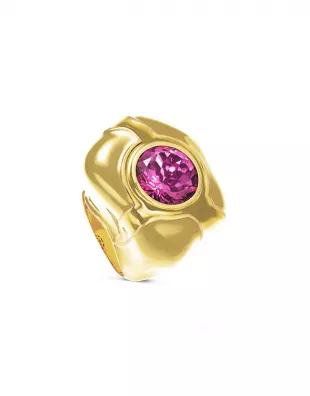 Gold Rock Ring